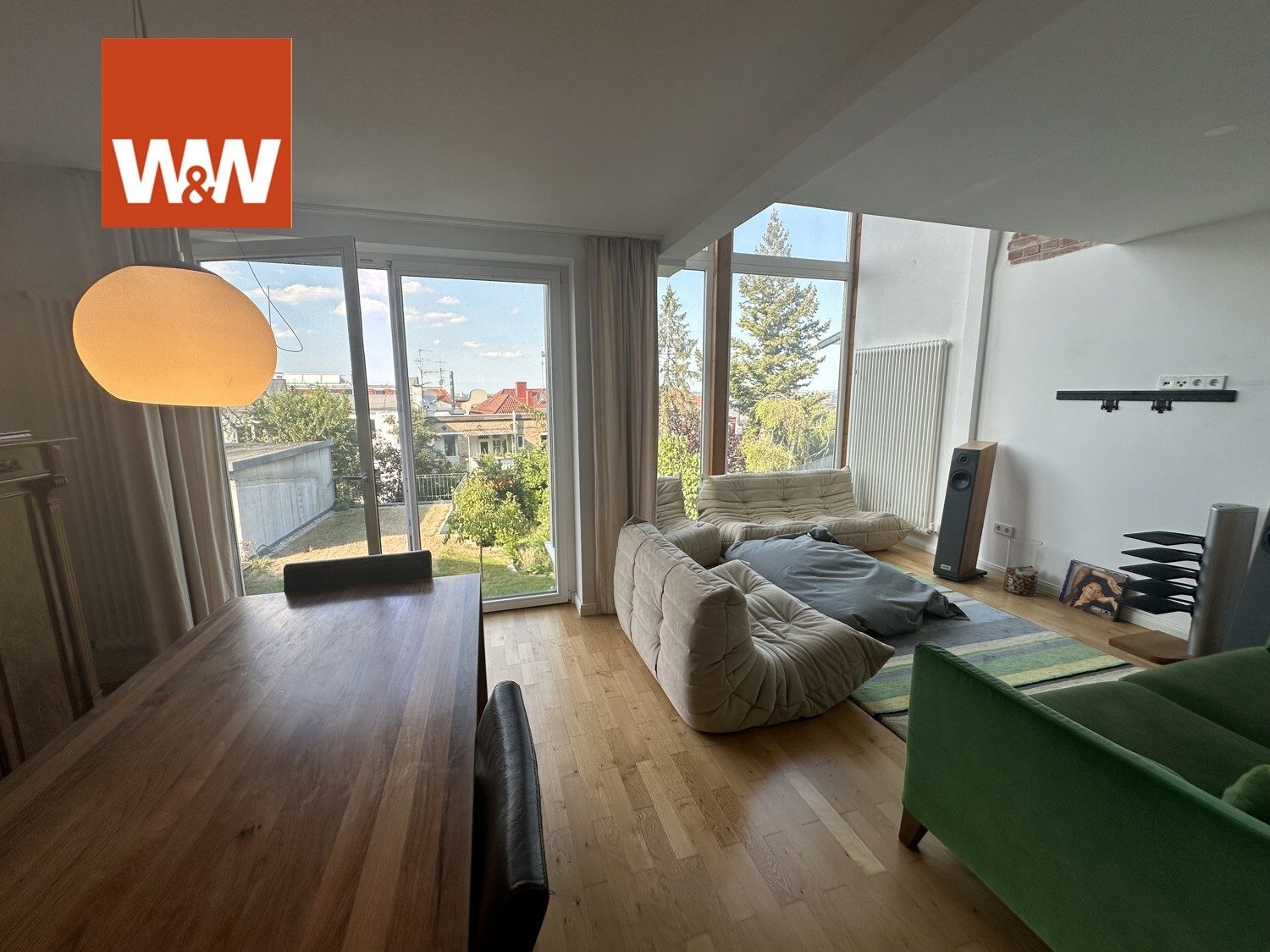 Immobilienangebot - Stuttgart - Alle - Exklusives Reihenendhaus mit großzügigem Garten in begehrter Lage in Stuttgart-Ost