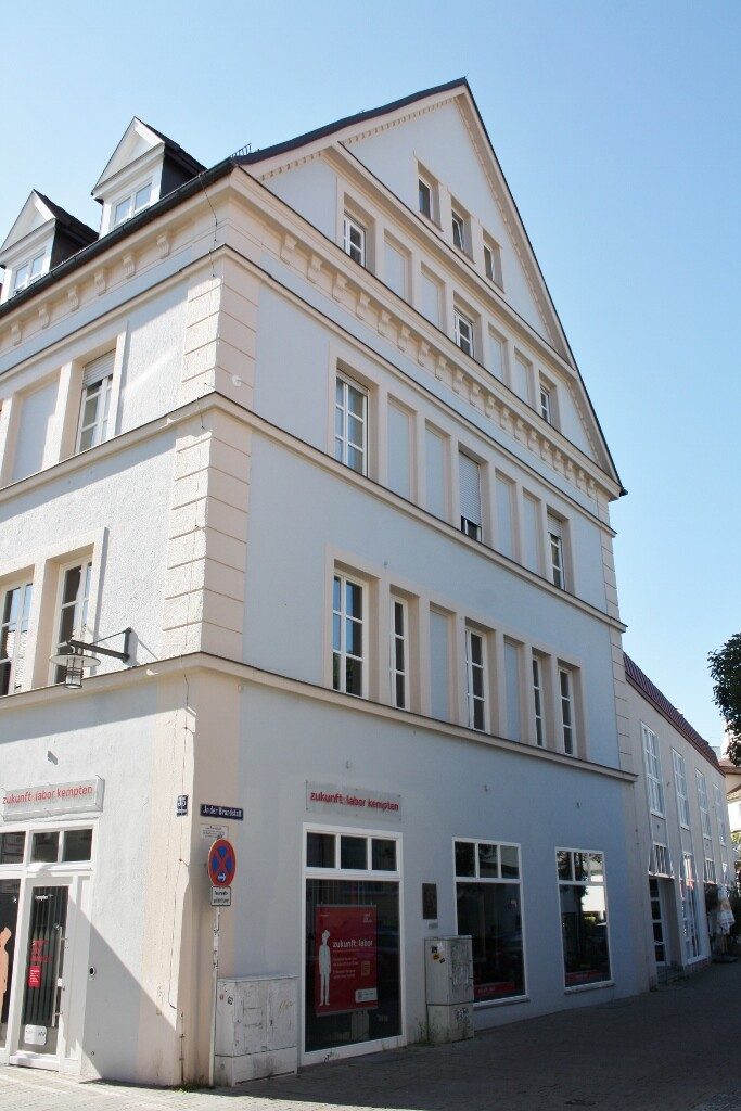 Immobilienangebot - Kempten - Alle - Wohn- und Geschäftshaus mit Ensembleschutz in  der Altstadt von Kempten