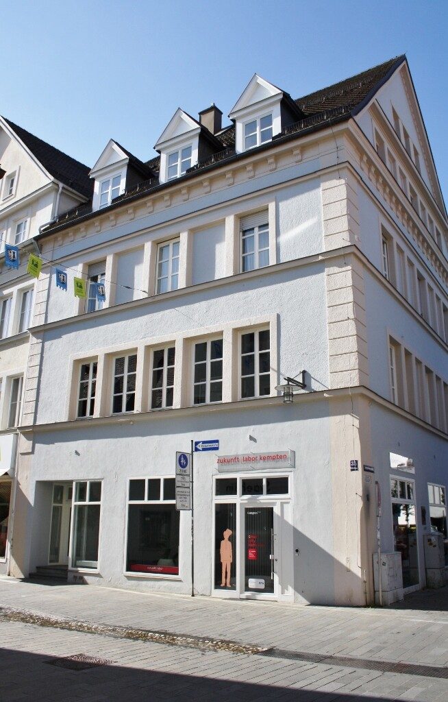 Immobilienangebot - Kempten - Alle - Wohn- und Geschäftshaus mit Ensembleschutz in  der Altstadt von Kempten
