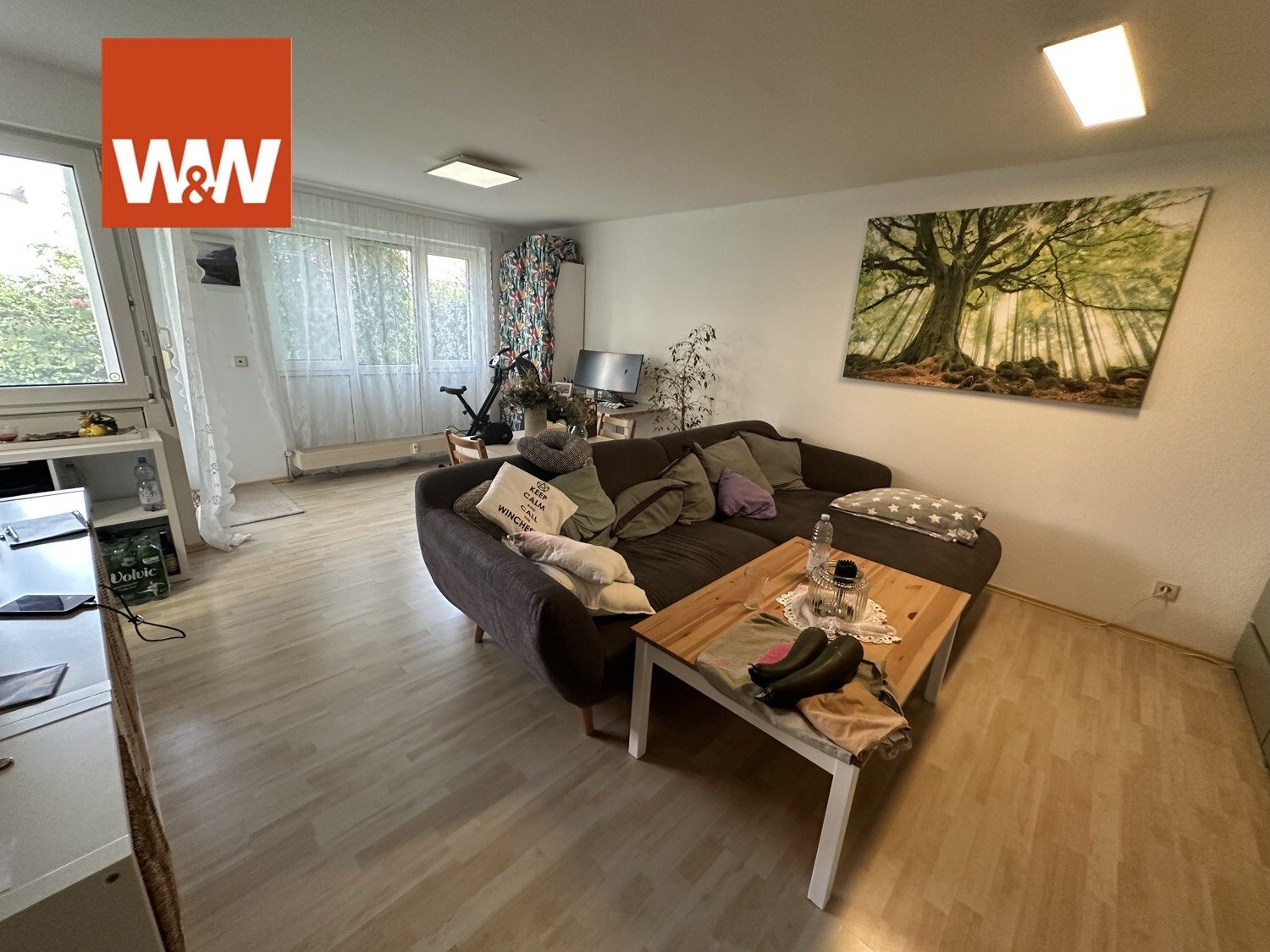 Immobilienangebot - Böblingen - Alle - Attraktive 2-Zimmerwohnung mit großzügigem Garten, Keller und TG-Stellplatz in Böblingen
