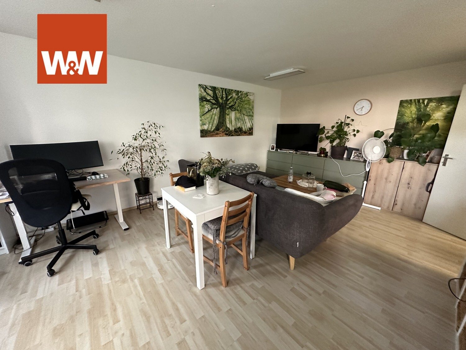 Immobilienangebot - Böblingen - Alle - Attraktive 2-Zimmerwohnung mit großzügigem Garten, Keller und TG-Stellplatz in Böblingen