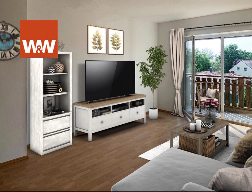 Immobilienangebot - Kirchham - Alle - Gemütliche, ruhig gelegene Zwei-Zimmer-Dachgeschosswohnung mit zwei Balkonen sowie TG-Stellplatz