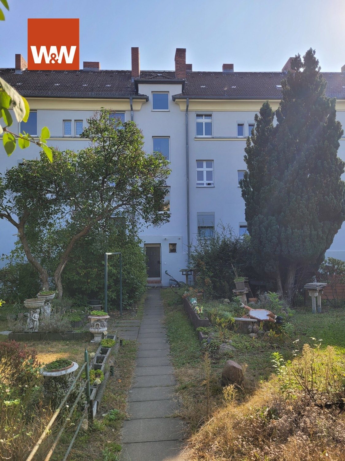 Immobilienangebot - Berlin - Alle - *Bezugsfrei! Sehr schöne arttypische Altbauwohnung, modernisiert und mit eigenem Garten*