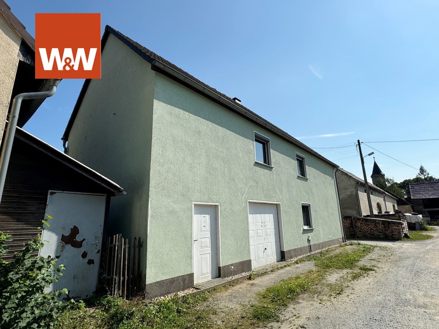 Immobilienangebot - Radibor / Milkel - Alle - Preisreduzierung! - Haus mit Garage & ruhigem Gartengrundstück b. Bautzen - Wohnfläche erweiterbar