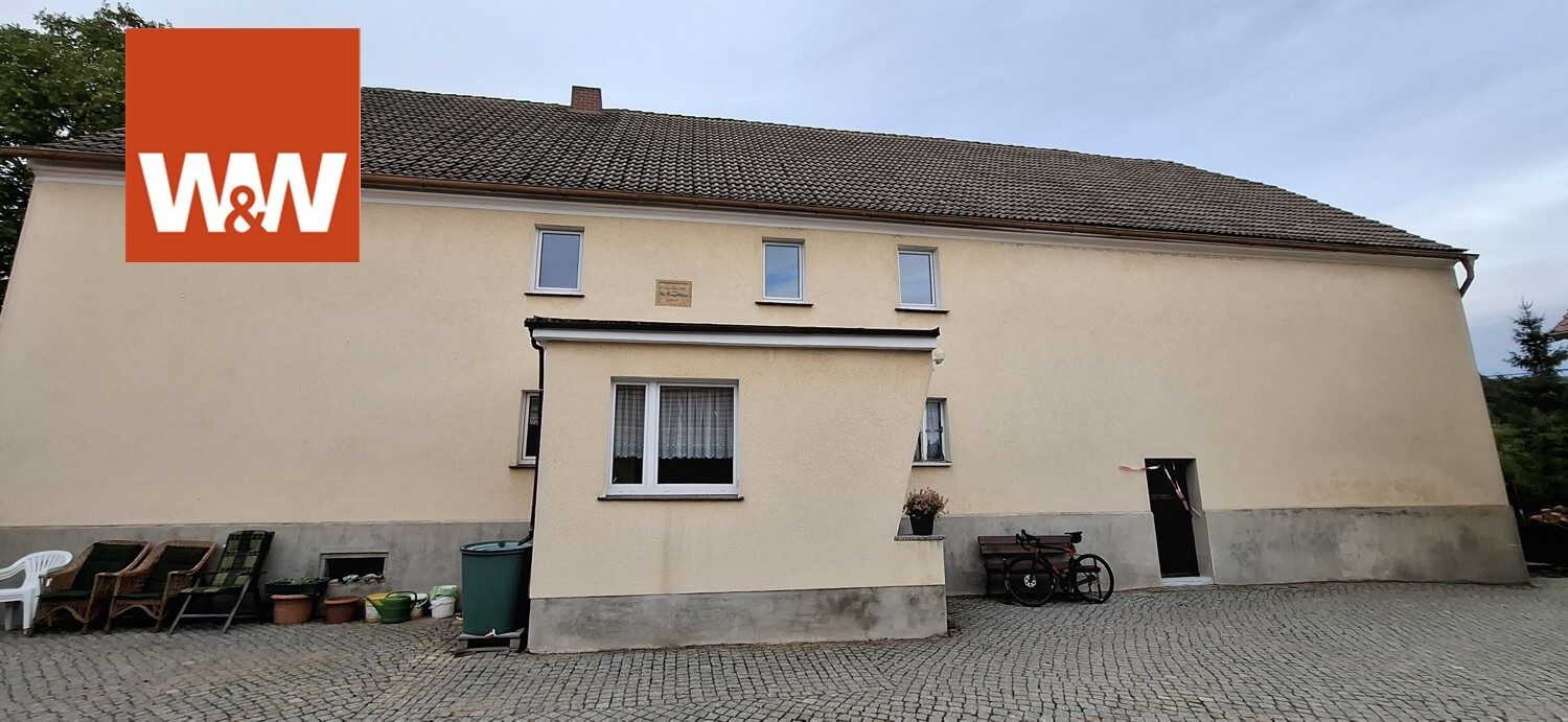 Immobilienangebot - Königshain - Alle - Dreiseitenhof in Königshain mit 16 ha Landwirtschaftsfläche und 11 ha Wald