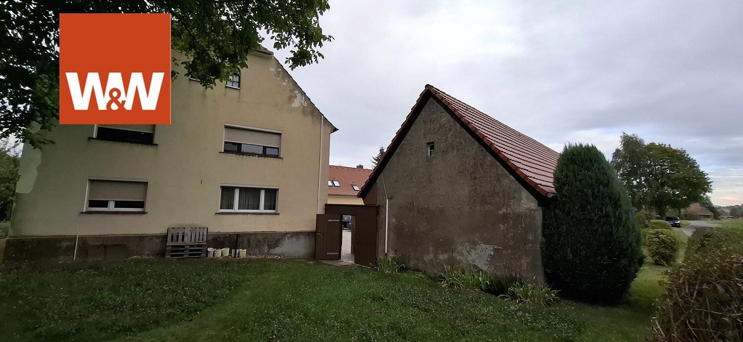Immobilienangebot - Königshain - Alle - Dreiseitenhof in Königshain mit 16 ha Landwirtschaftsfläche und 11 ha Wald