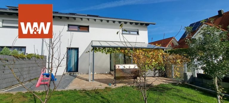 Immobilienangebot - Denkendorf / Dörndorf - Alle - DHH mit 5 Zimmern - energetisch am Puls der Zeit!