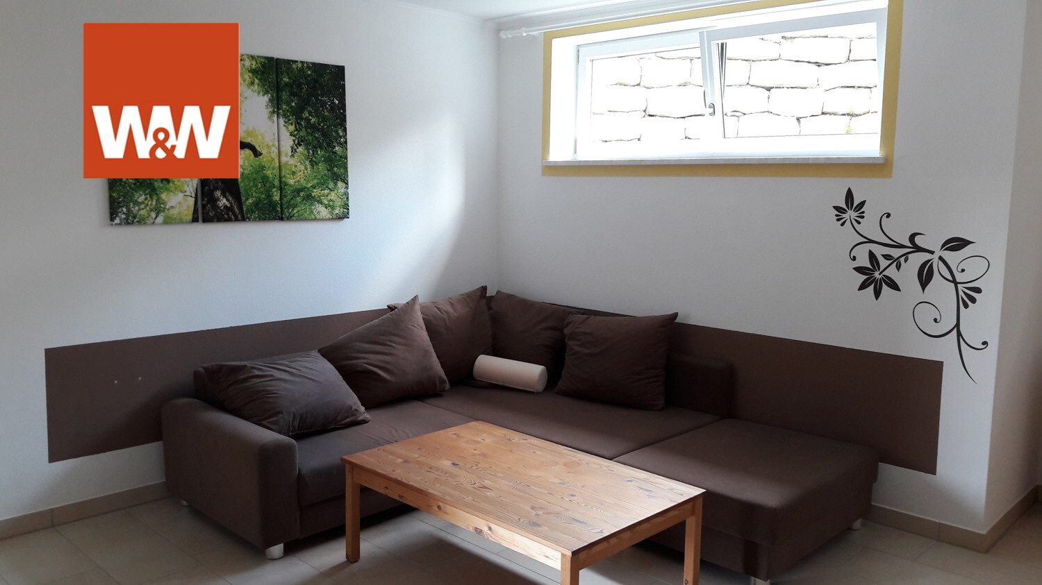 Immobilienangebot - Schweitenkirchen / Dürnzhausen - Alle - Für Singles! Sehr gepflegte 1,5-Zi.-Einliegerwohnung mit ca. 45 m² im Souterrain