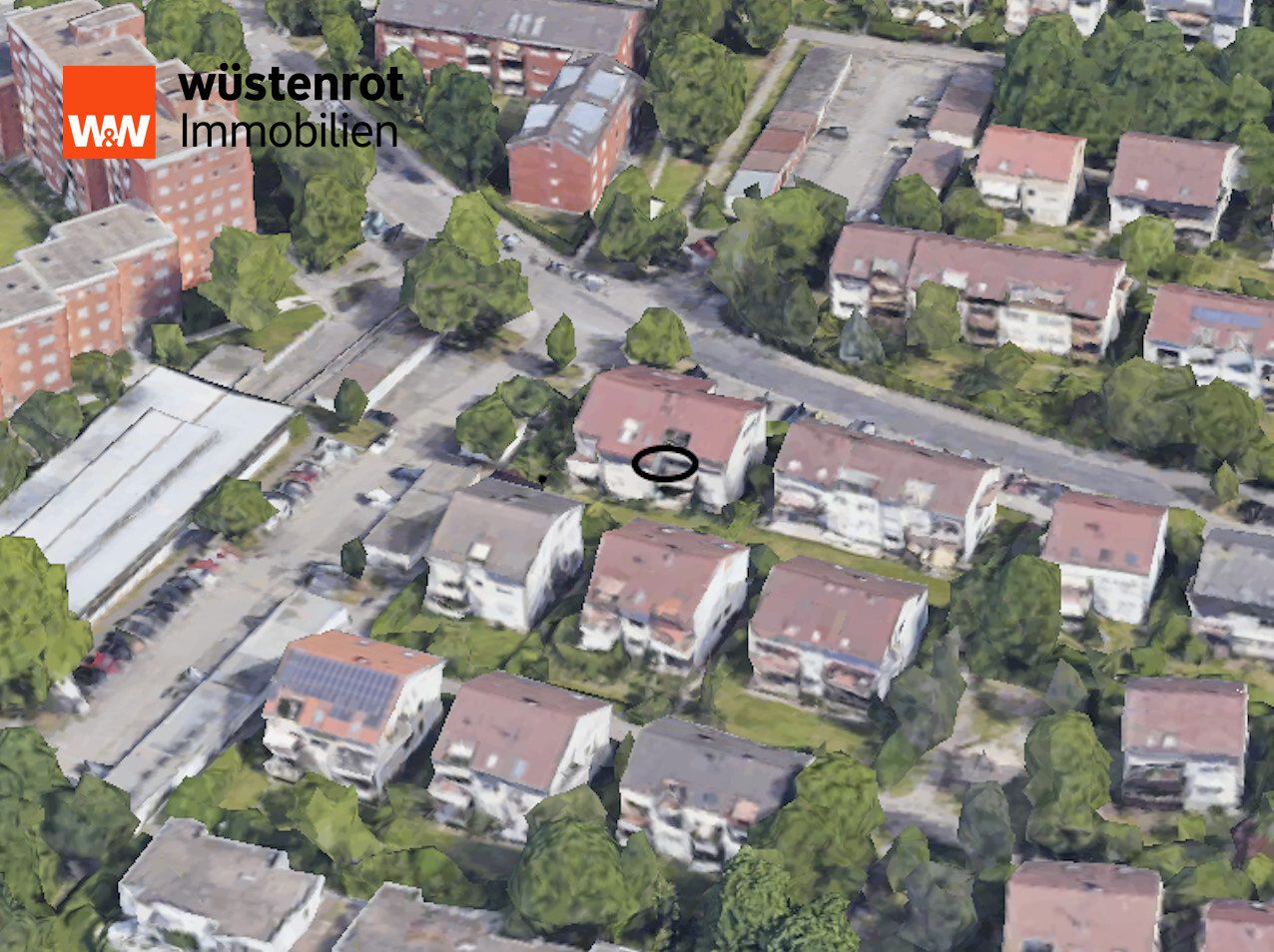 Immobilienangebot - Stuttgart / Weilimdorf - Alle - Schöne 3,5-Zimmerwohnung mit Balkon, Garage und Stellplatz in begehrter Lage von S-Weilimdorf