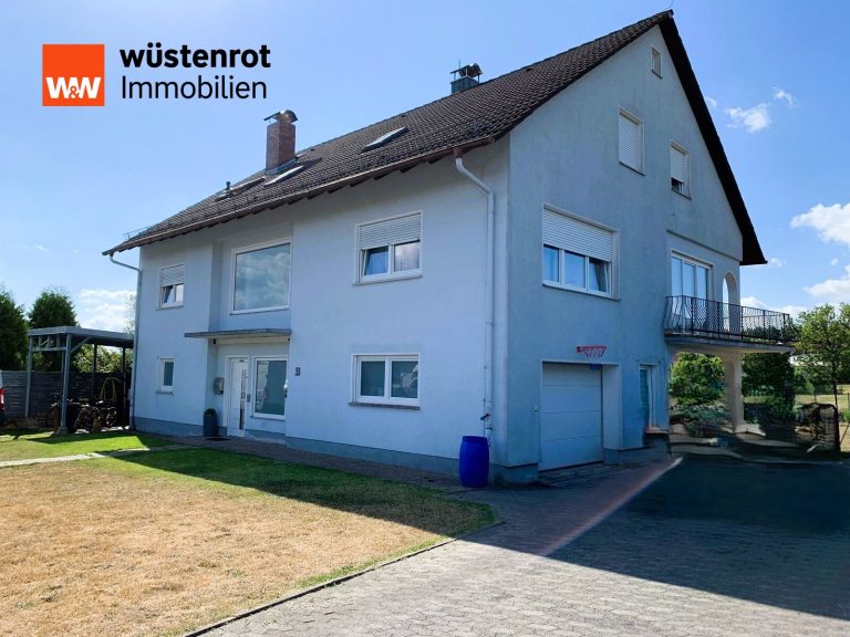 Immobilienangebot - Bad Brückenau / Volkers - Alle - Schönes Einfamilienhaus mit viel Platz und Einliegerwohnung
