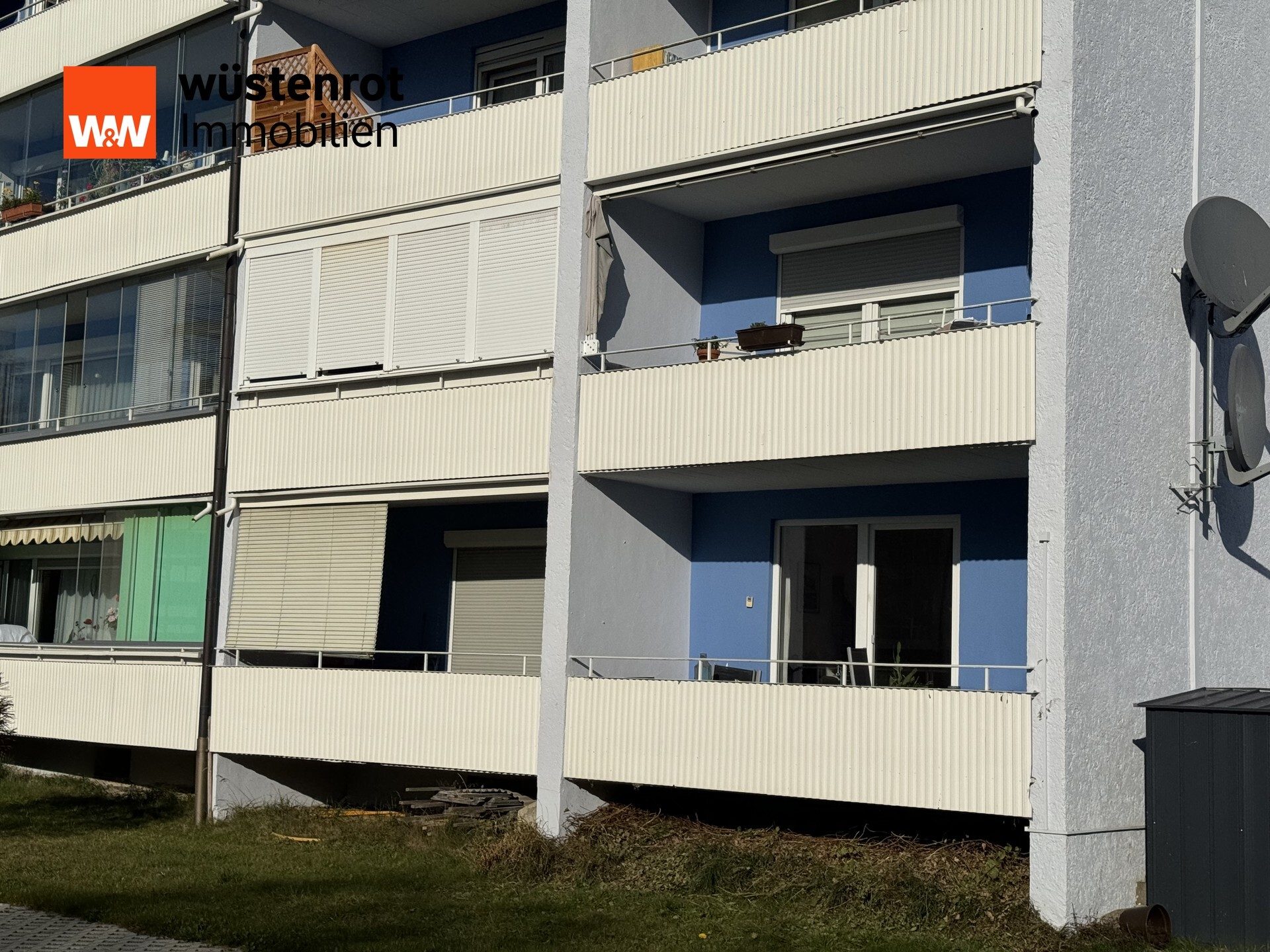 Immobilienangebot - Lindenberg im Allgäu - Alle - Zentrumsnahe 1-Zimmer-Wohnung mit Balkon und kleinem Wintergarten in Lindenberg im Allgäu!
