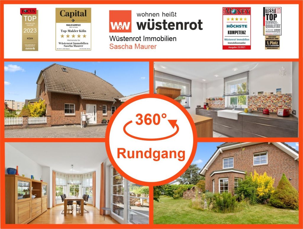 Immobilienangebot - Langenfeld - Alle - Reserviert: Mit 3D und Video: Ihr neues Familienparadies in Langenfeld: Stilvolles Einfamilienhaus mit Wellnessoase & Garten