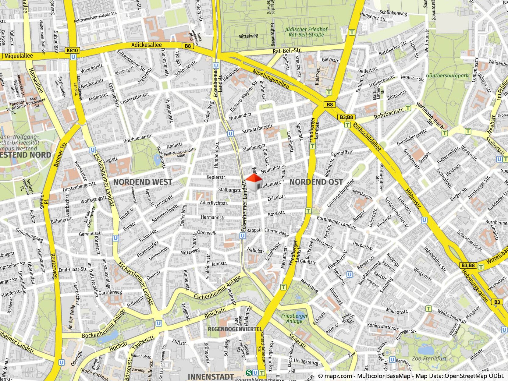 Immobilienangebot - Frankfurt am Main / Nordend-West - Alle - Wieder verfügbar! Seltene Chance Frankfurt Nordend-West: Altbaujuwel mit massivem Wertsteigerungspotenzial