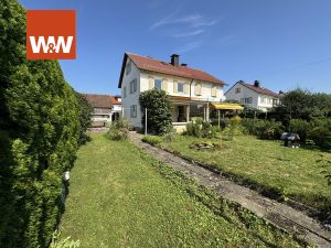Immobilienangebot - Friedrichshafen - Alle - Sonnige Doppelhaushälfte mit großem Garten, eigener Grund - kein Erbbaurecht!