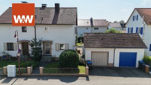 Immobilienangebot - Friedrichshafen - Alle - Sonnige Doppelhaushälfte mit großem Garten, eigener Grund - kein Erbbaurecht!