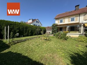Immobilienangebot - Friedrichshafen - Alle - Sonnige Doppelhaushälfte mit großem Garten, eigener Grund - kein Erbbaurecht!