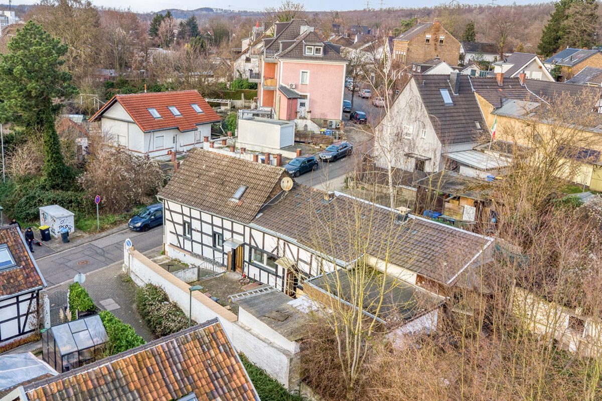 Immobilienangebot - Kerpen - Alle - Reserviert: Mit 3D: Historisches Fachwerkhaus nahe der Horremer Innenstadt in ruhiger Lage mit Einliegerwohnung