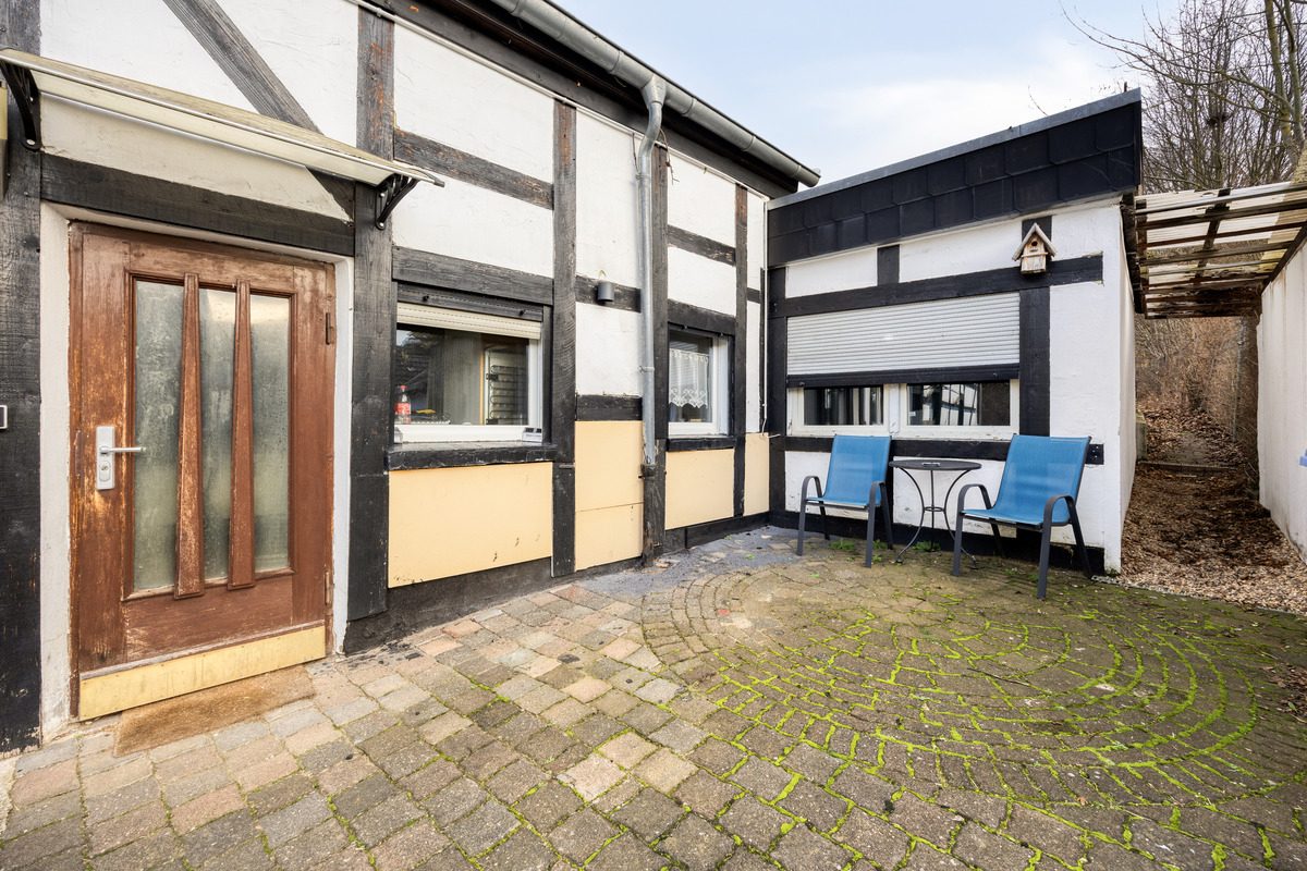 Immobilienangebot - Kerpen - Alle - Reserviert: Mit 3D: Historisches Fachwerkhaus nahe der Horremer Innenstadt in ruhiger Lage mit Einliegerwohnung