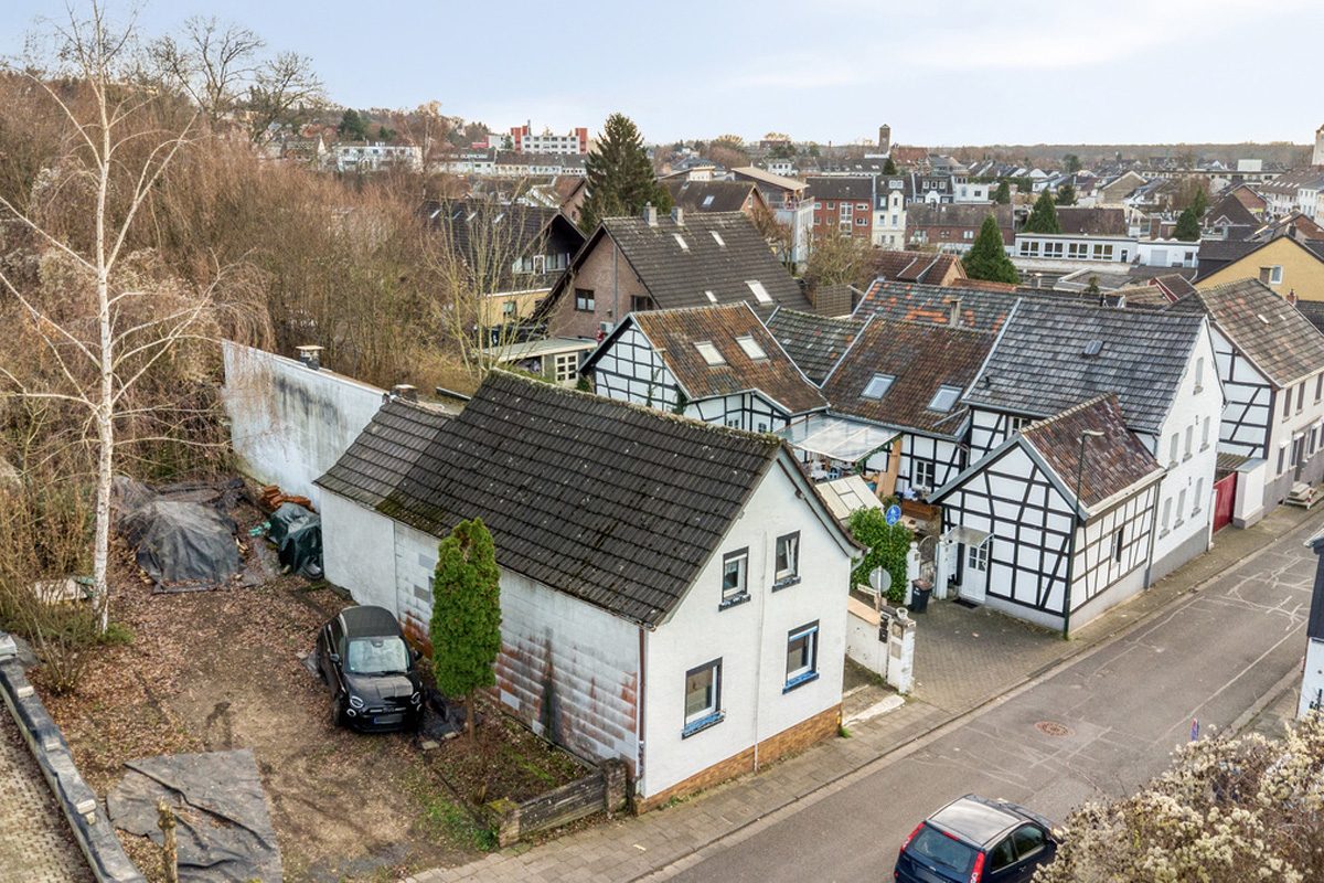 Immobilienangebot - Kerpen - Alle - Reserviert: Mit 3D: Historisches Fachwerkhaus nahe der Horremer Innenstadt in ruhiger Lage mit Einliegerwohnung