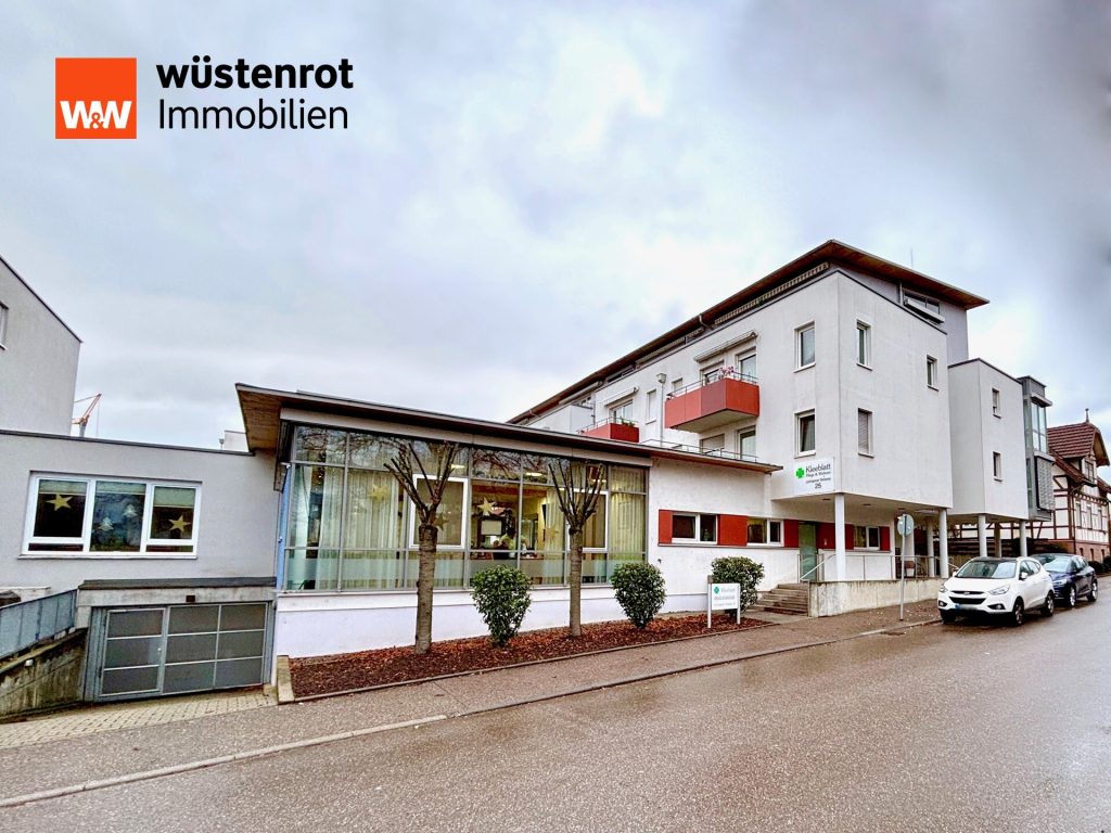 Immobilienangebot - Sachsenheim - Alle - Betreutes Wohnen: Moderne 1,5-Zimmerwohnung in Kleinsachsenheim