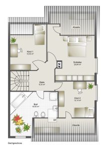Immobilienangebot - Neckarsulm / Amorbach - Alle - GEPFLEGTE 5 ZIMMER MAISONETTE WOHNUNG IM 1. OG/DG EINER ZWEIFAMILIEN-DOPPELHAUSHÄLFTE - SOFORT FREI