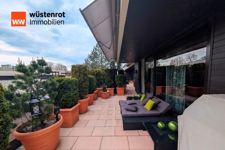 Immobilienangebot - München - Alle - Außergewöhnliche Dachterrassenwohnung mit Wintergarten in Solln