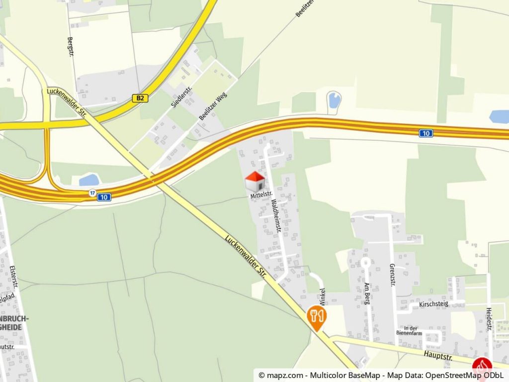 Immobilienangebot - Michendorf / Wildenbruch - Alle - Baugrundstück mit guter Anbindung in Michendorf OT Wildenbruch zu verkaufen!