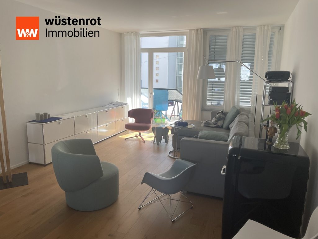 Immobilienangebot - Stuttgart Stuttgart-West - Alle - Exklusives City-Leben in S-West: Elegante 160 m² Wohnung mit Balkon, Aufzug und Tiefgarage, Bj.2015