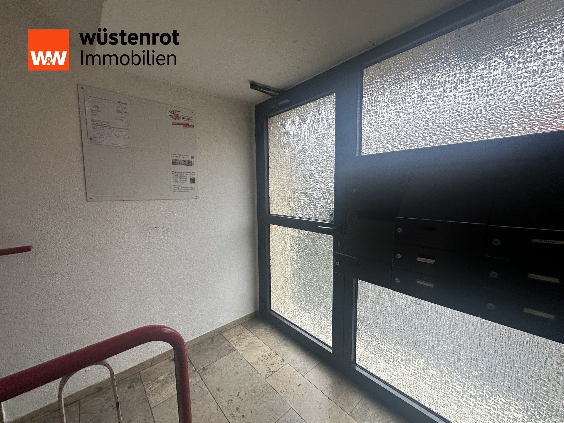 Immobilienangebot - Stuttgart / Münster - Alle - Attraktive 1,5-Zimmer-Wohnung mit Balkon in S-Münster: Ideal als Kapitalanlage oder zur Eigennutzung