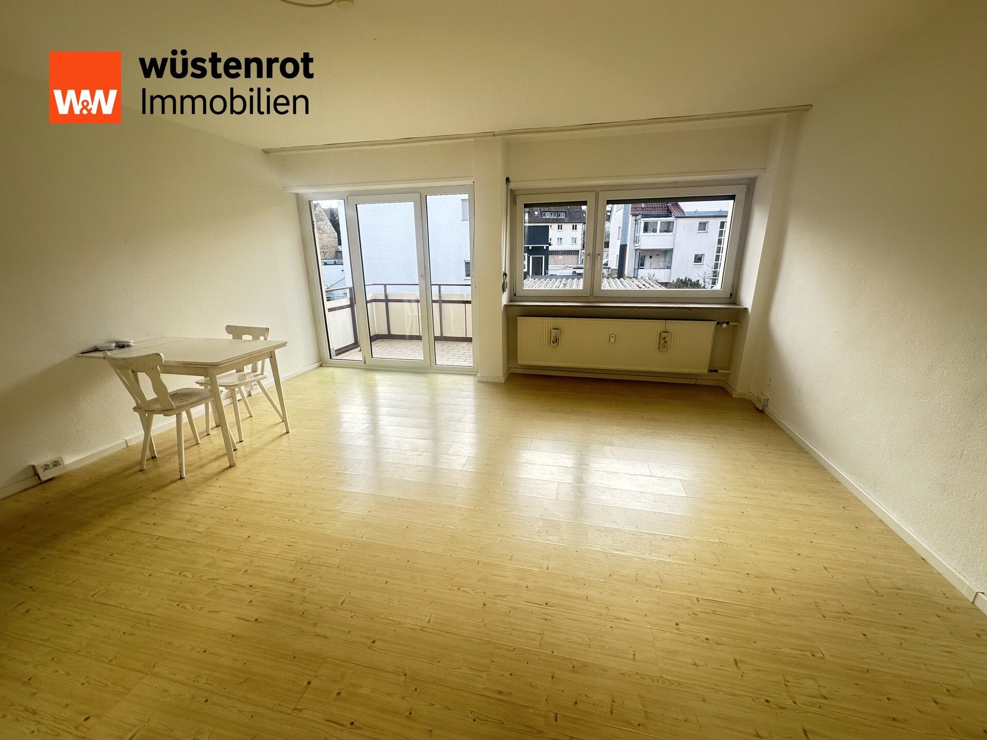 Immobilienangebot - Stuttgart / Münster - Alle - Attraktive 1,5-Zimmer-Wohnung mit Balkon in S-Münster: Ideal als Kapitalanlage oder zur Eigennutzung