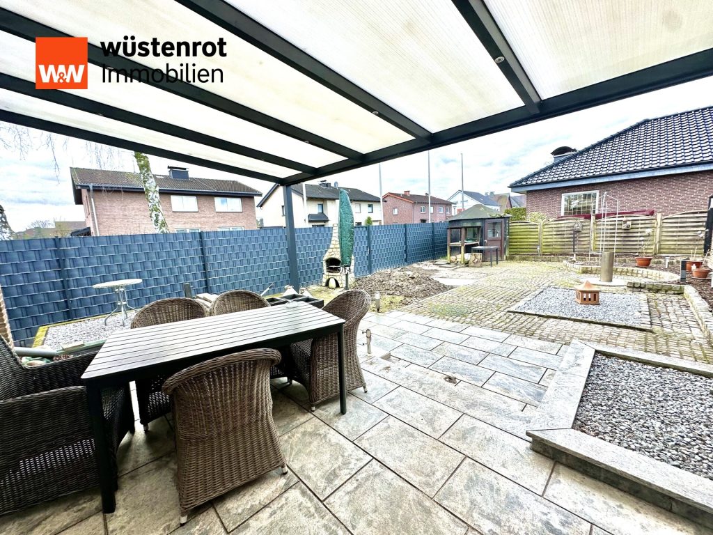 Immobilienangebot - Werne - Alle - Schicker Bungalow mit großzügigem Garten, Garage und 165 m² Wohnfläche auf günstiger Erbpacht
