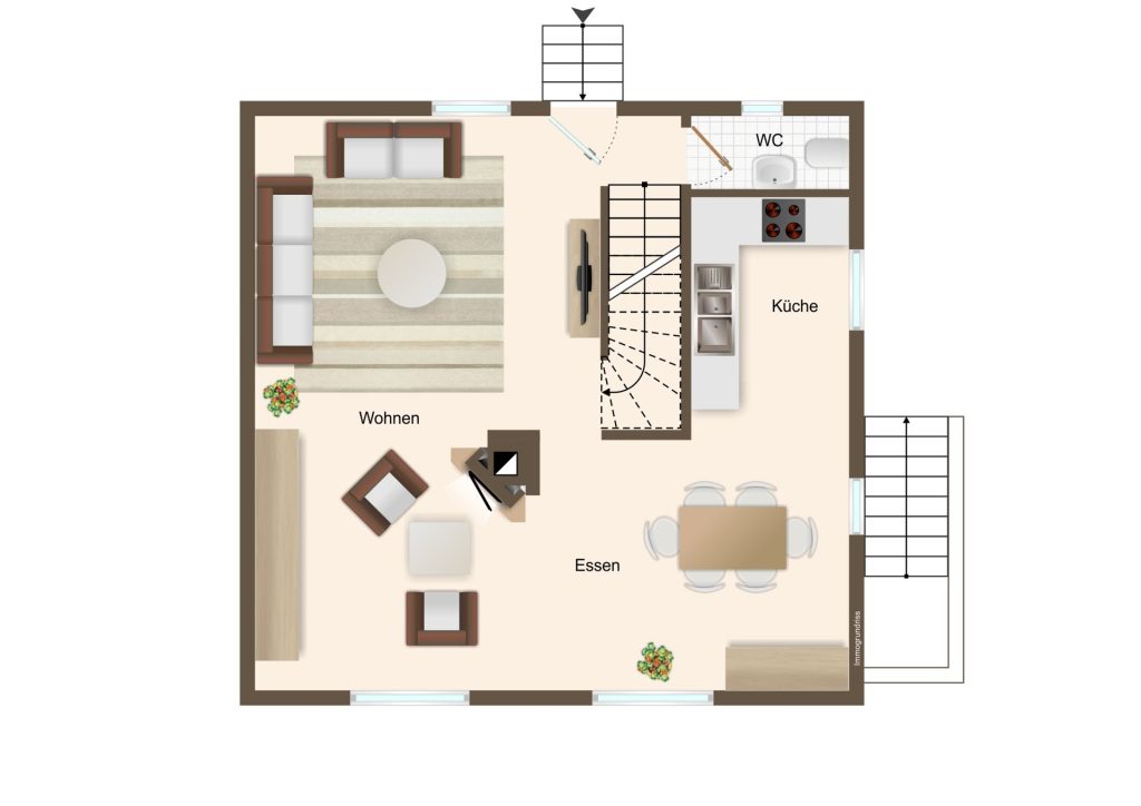 Immobilienangebot - Bretten - Alle - !Saniertes kleines Haus, sucht neuen Eigentümer mit grünem Daumen!