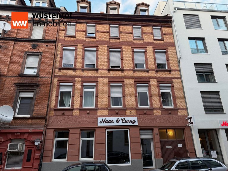 Immobilienangebot - Mannheim - Alle - Gepflegtes Mehrfamilienhaus in den Quadraten mit Ausbaupotential!