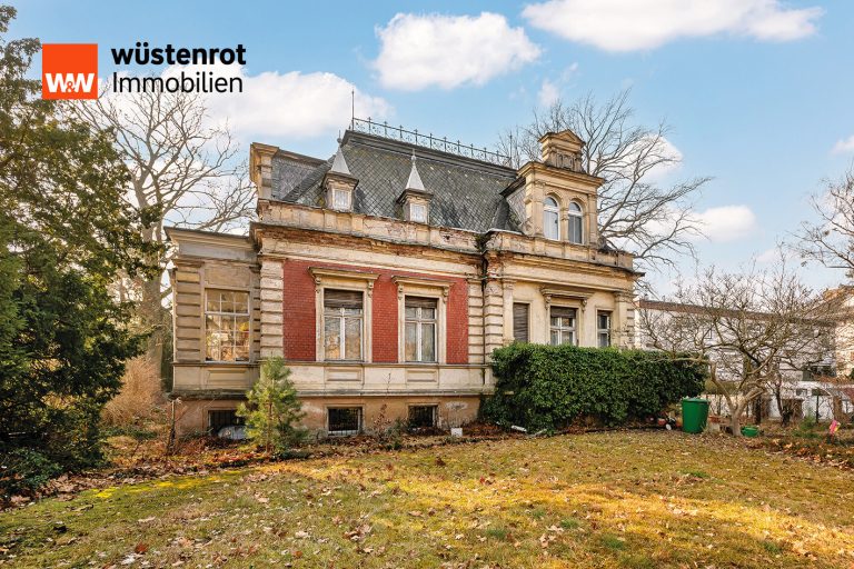 Immobilienangebot - Berlin - Alle - Sanierungsbedürftige, repräsentative Villa in absolut gesuchter Lage von Steglitz nahe Schloßstraße