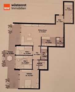 Immobilienangebot - Kirchseeon - Alle - Im Sevun - exklusive, großzügige 4-Zi.-Terrassenwohnung im 3. OG