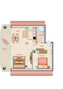 Immobilienangebot - Achern - Alle - TOP KAPITALANLAGE: Gut geschnittene 2-Zimmerwohnung in Achern mit Stellplatz und Kellerraum