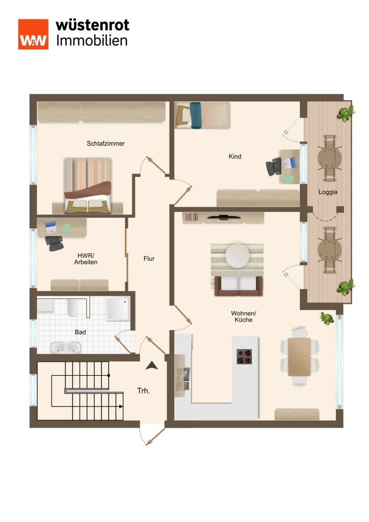 Immobilienangebot - Oberstaufen - Alle - Traumhafte 4 Zimmer Wohnung im 2. OG, mit Sonnenloggia