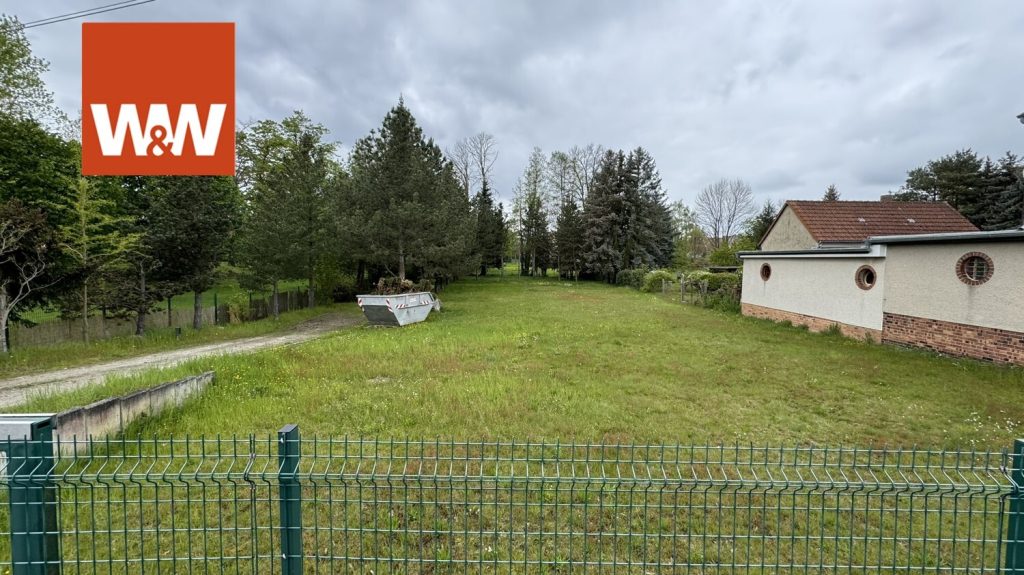 Immobilienangebot - Doberlug-Kirchhain - Alle - Bauplatz für Ihr EFH in Doberlug Kirchhain mit großem Garten, komplett eingezäunt !