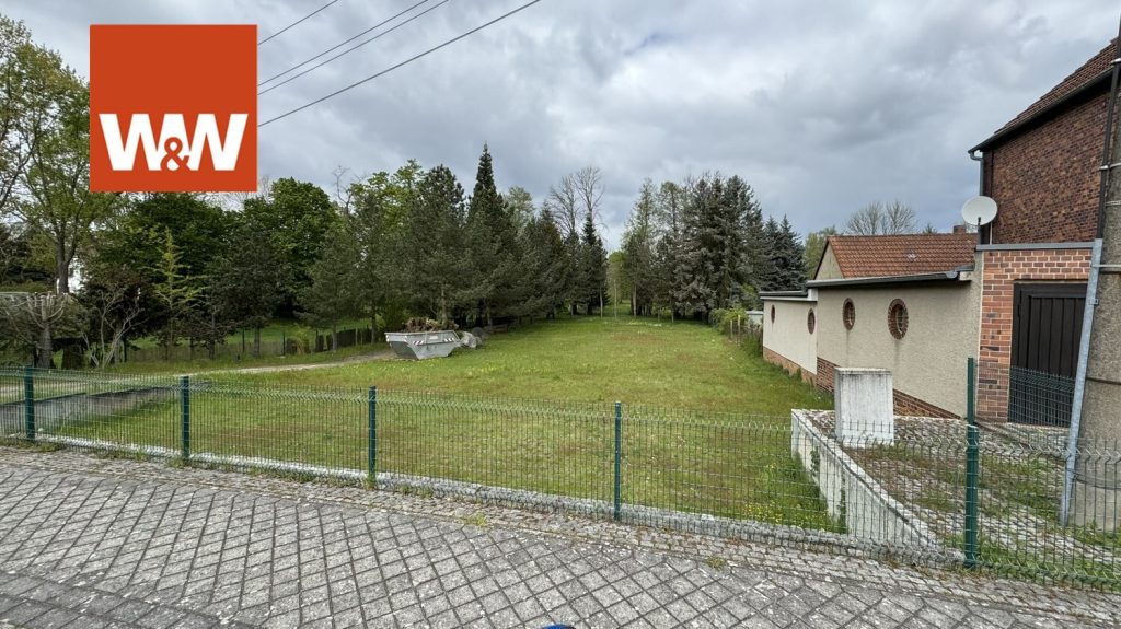 Immobilienangebot - Doberlug-Kirchhain - Alle - Bauplatz für Ihr EFH in Doberlug Kirchhain mit großem Garten, komplett eingezäunt !