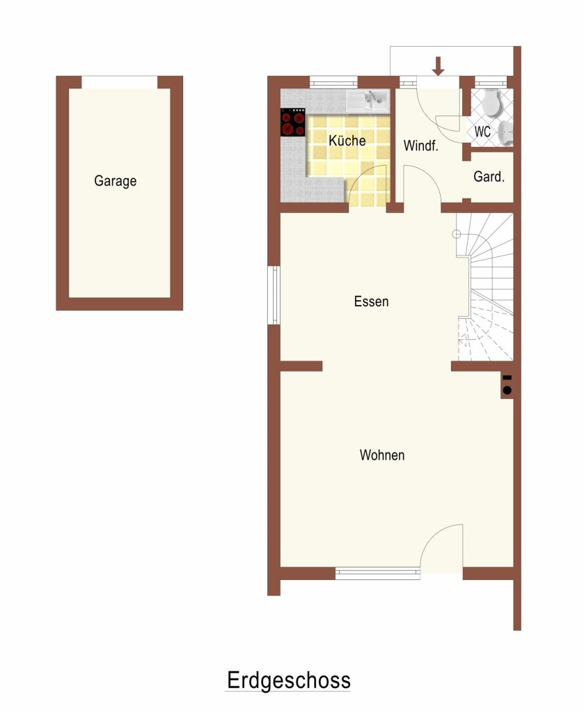 Immobilienangebot - Fürth - Alle - Doppelhaushälfte mit 5 Zimmern und Garage in Fürth-Ronhof

Sofort bezugsfrei!