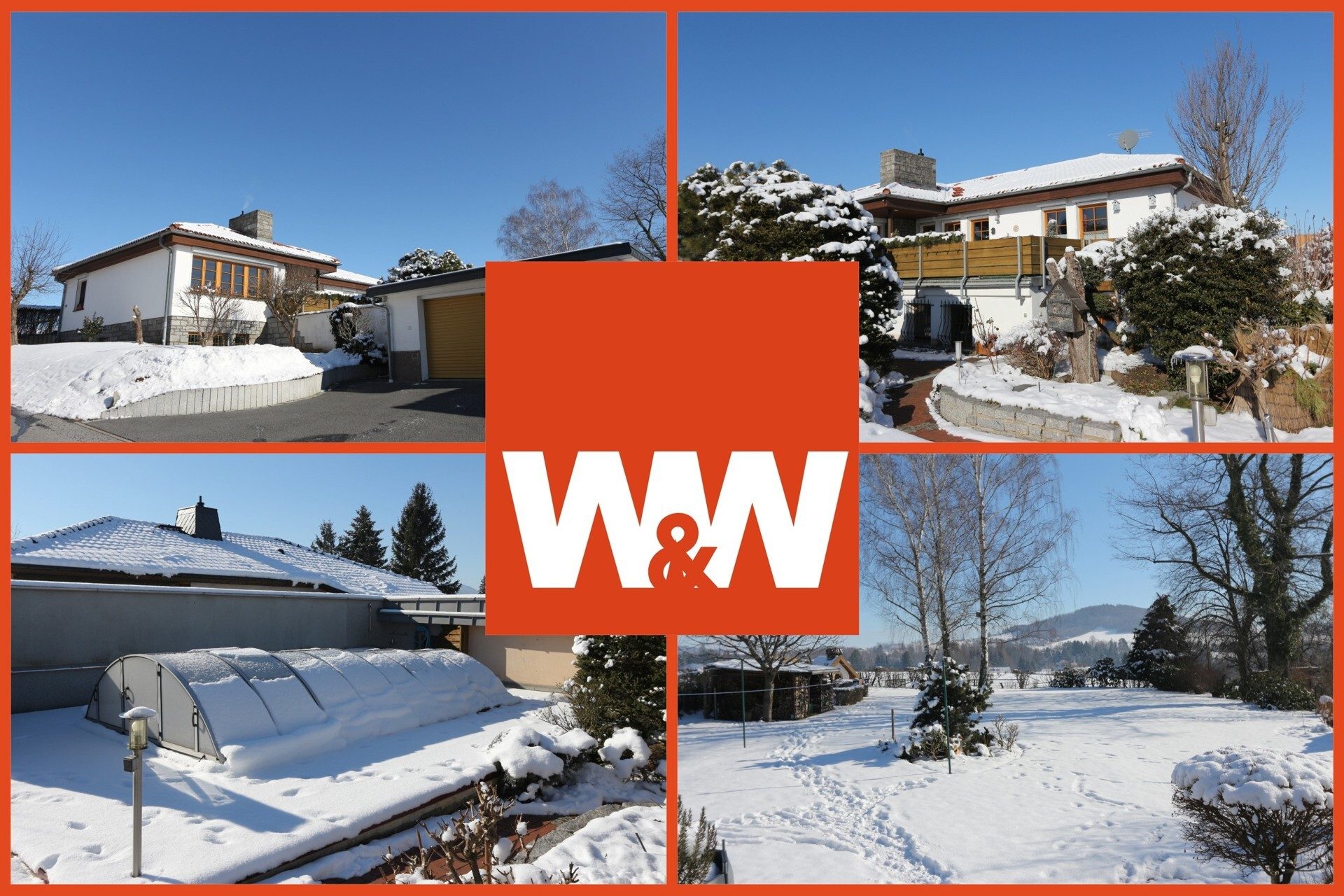 Immobilienangebot - Großschönau - Alle - +++ Exklusiv mit Kamin-Sauna-Pool und Blick ins Gebirge +++