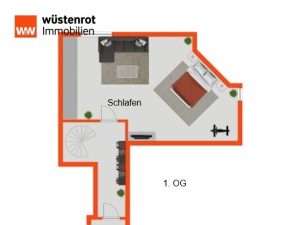 Immobilienangebot - Deggendorf - Alle - Deggendorf: Zentrumsnahe 3-Zi.- ETW auf zwei Etagen m. gr. Terrasse - in ruhiger Wohnlage!