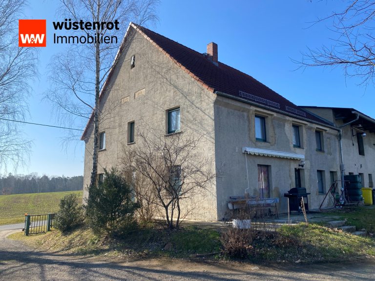 Immobilienangebot - Königsbrück - Alle - Charmantes Bauernhaus mit großem Grundstück und riesiger Werkstatt – Perfekt für Bastler und Naturliebhaber!