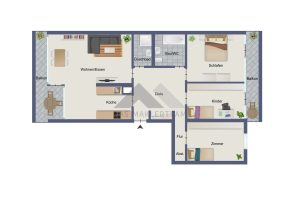 Immobilienangebot - München - Alle - Helle und offene Wohnung mit zwei Balkonen, Aufzug und TG-Stellplatz