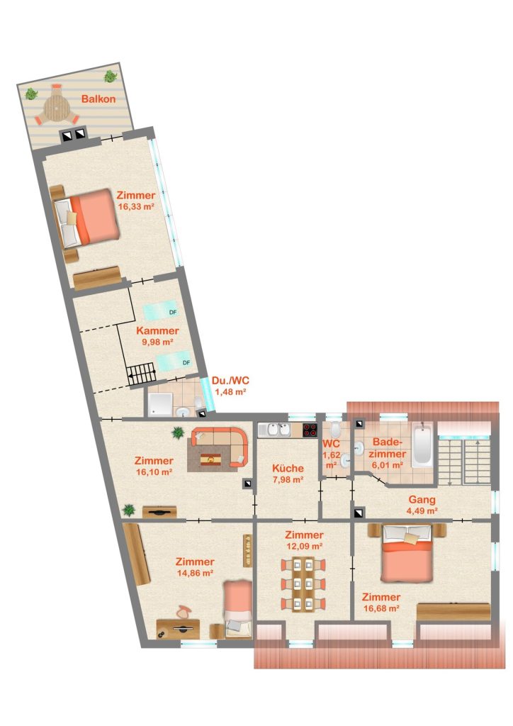 Immobilienangebot - Karlsruhe / Neureut - Alle - Renovierungsbedürftiges Ein-/Zweifamilienhaus mit viel Potenzial - ohne zusätzliche Käuferprovision