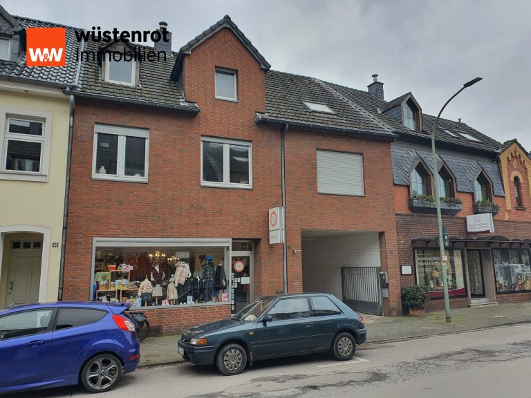 Immobilienangebot - Meerbusch / Büderich - Alle - Kleines MFH mit Ladenlokal in Meerbusch-Büderich