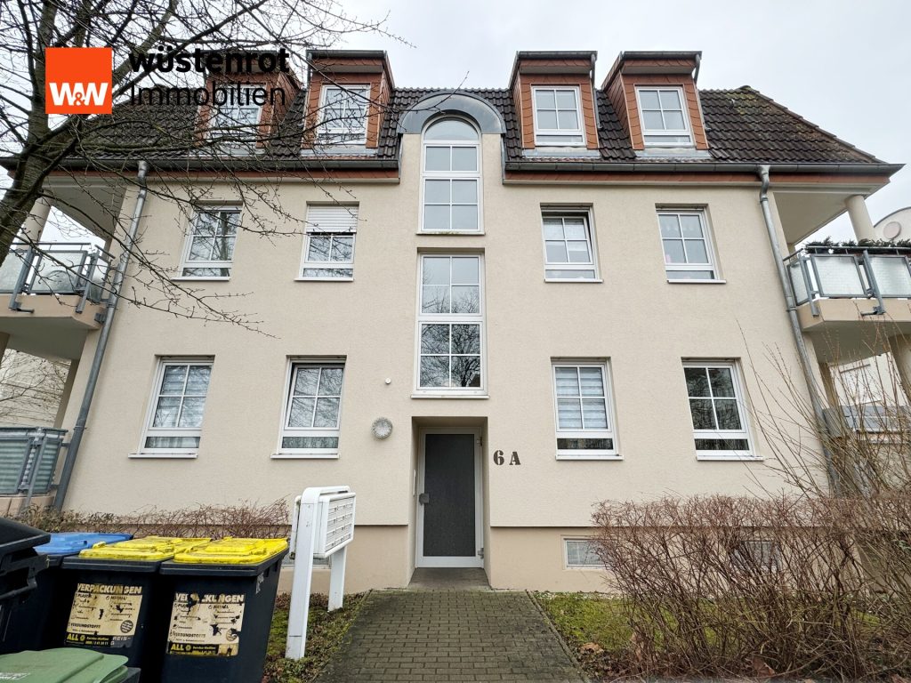 Immobilienangebot - Markranstädt - Alle - Schöne Wohnung in zentraler Lage von Makranstädt am Rand von Leipzig - mit Balkon und Tiefgarage