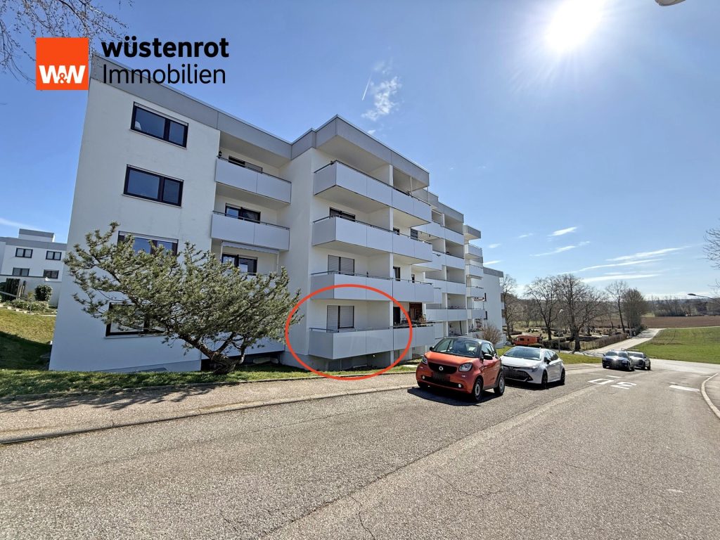 Immobilienangebot - Heimsheim - Alle - Ideale Kapitalanlage oder Eigenheim: 1-Zi.-Wohnung in Heimsheim mit Balkon & inkl. Stellplatz!