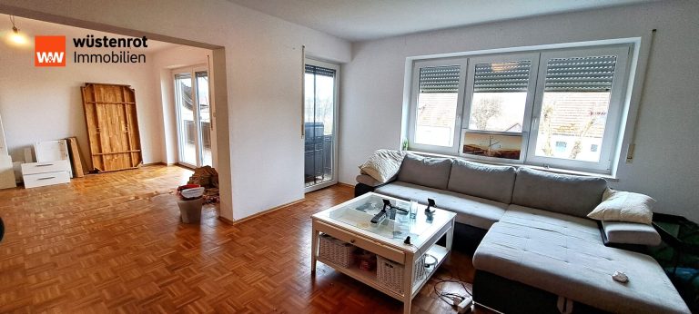 Immobilienangebot - Aresing - Alle - Großzügig geschnittene, helle 3-Zi.-Whg. mit 2 Balkonen