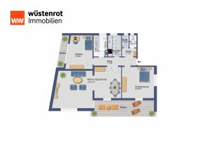 Immobilienangebot - Aresing - Alle - Großzügig geschnittene, helle 3-Zi.-Whg. mit 2 Balkonen
